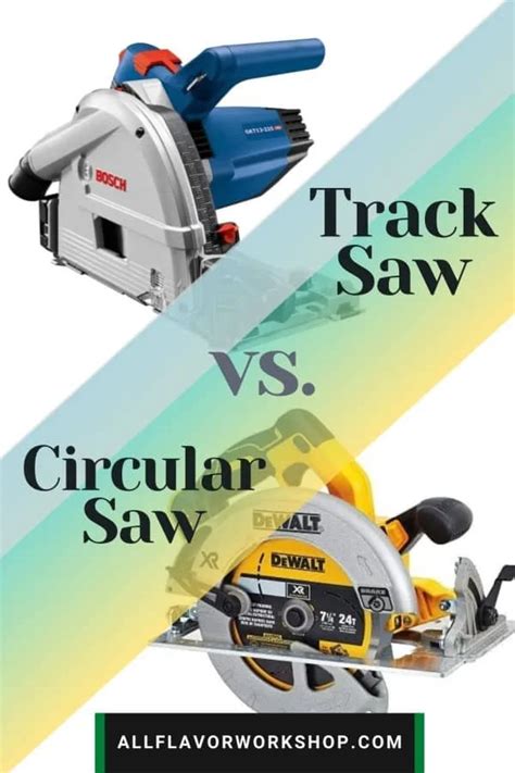 Track Saw vs Circular Saw: What is the Difference? | AllFlavor Workshop