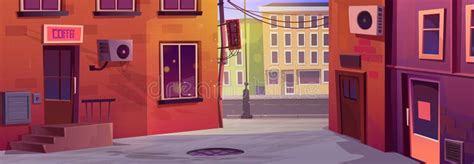 Cartoon Alley Way Stock Illustrations – 173 Cartoon Alley Way Stock Illustrations, Vectors ...