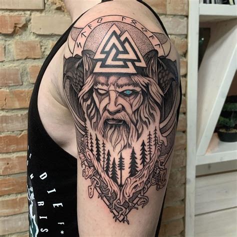 20+ Odin Viking Tattoos | RazaafzalAlesha