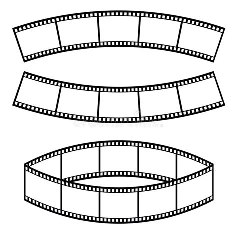 Film Tape Roll Movie Illustration Stock Vector - Illustration of equipment, camera: 107859352