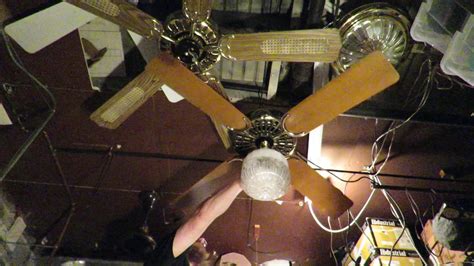 Vintage Hunter Original ceiling fan - YouTube