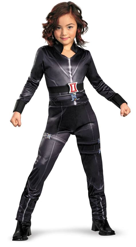 female superhero costumes for kids | girls black widow avengers movie kids costume kids superher ...