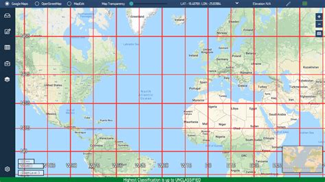 Viewing the Coordinate Reference Grid