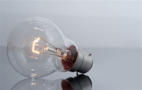 Free Image of Clear Light Bulb with Glowing Filament | Freebie.Photography