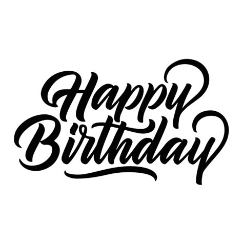 Happy Birthday PNG Images Transparent Background | PNG Play