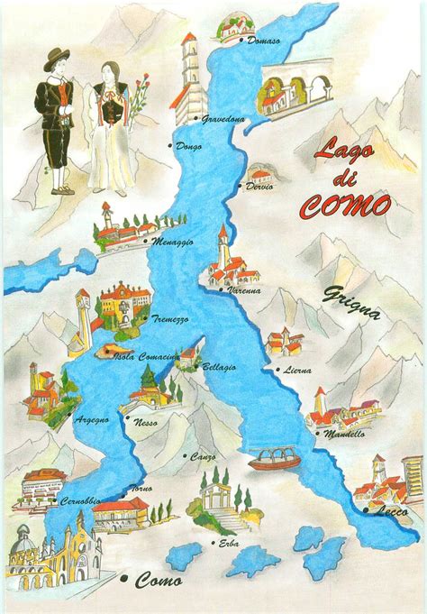 Map Of Lake Como Italy – Verjaardag Vrouw 2020