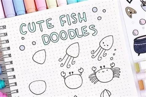 Cute Doodles to Draw | Step by Step Drawing | Lightly Sketched