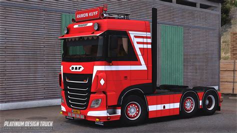 DAF XF 106 530 RAMON KUIPER 1.39 - ETS 2 mods, Ets2 map, Euro truck simulator 2 mods download