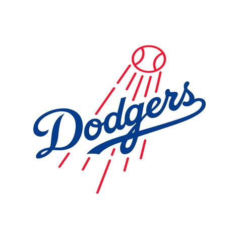 LA Dodgers Vector Baseball Logo SVG, Happy Sport SVG | Inspire Uplift