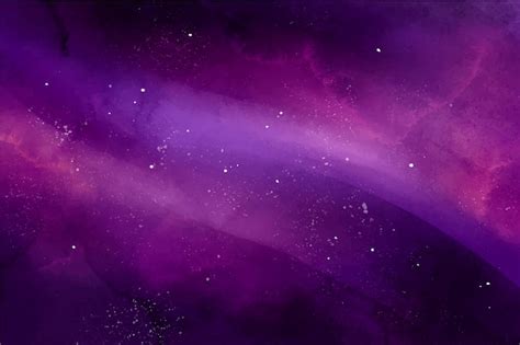 Free Vector | Hand painted watercolor galaxy background