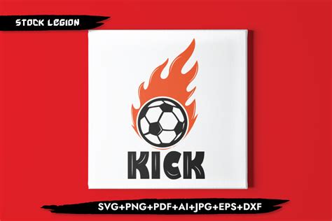 Football Kick Graphic by sidd77 · Creative Fabrica