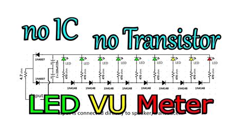 Vu Meter Led Circuit