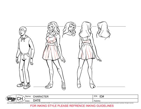 Cartoon Concept Design: The Venture Brothers Animation Model Sheets Part 2