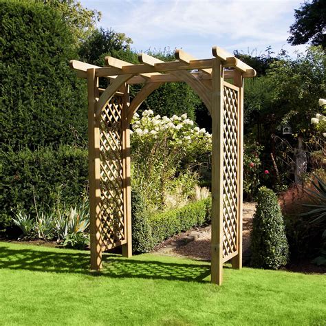 Westcote Large Wooden Garden Arch - Harrod Horticultural