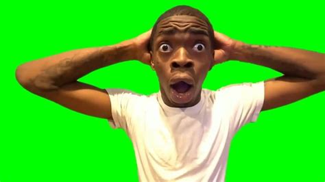 Shocked Face Meme - Green Screen in 2023 | Shocked face meme, Shocked face, Greenscreen