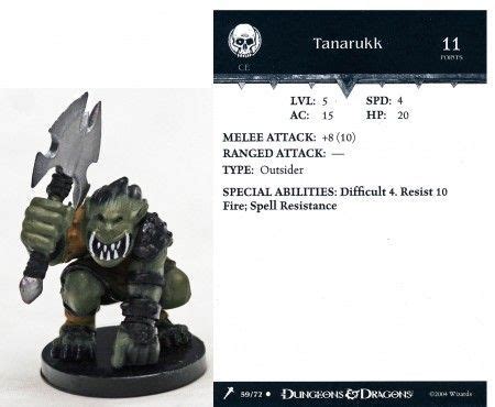 Tanarukk #59 Giants of Legend D&D Miniatures | TrollAndToad