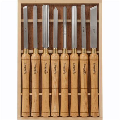 SAVANNAH 8-Piece HSS Wood Lathe Chisel Set | eBay