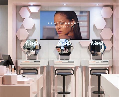 FENTY BEAUTY — IN-STORE SHOP IN SHOP CONCEPT & DESIGN U.K. MARKET : GATES CREATIVE AGENCY