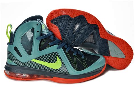 Nike Air Max LeBron James 9 PS ELITE BlueOrange Basketball Shoes | Fashion's Feel | Tips and ...