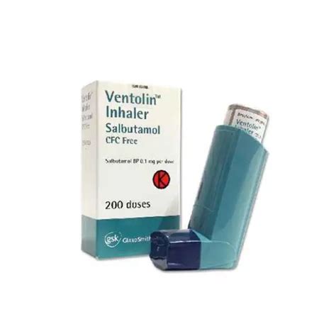 Beli Ventolin Inhaler 100 mcg 200 Doses di Halodoc - 1 Jam Sampai