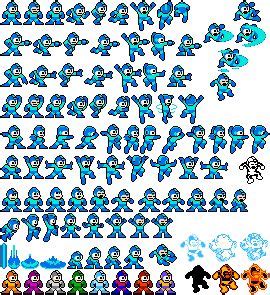 Compiled Mega Man Sprite Sheet by MetroidPeter on DeviantArt | Pixel art games, Pixel art ...