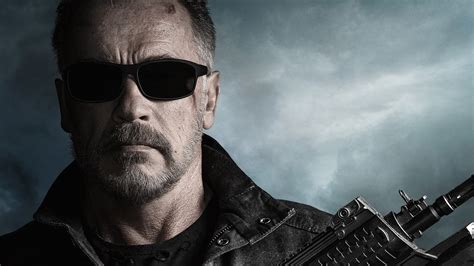 Terminator 2, T-800, cyborg, Arnold Schwarzenegger, chains, fire, drawing HD Wallpaper