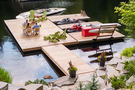 Floating docks custom dock builds floating dock packages ontario – Artofit