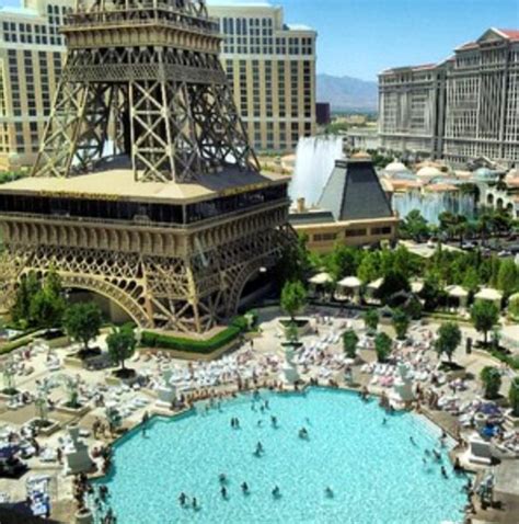 Pool Time at Paris Las Vegas