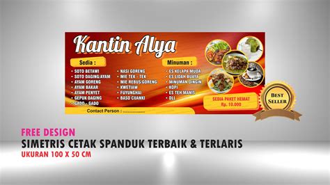 Contoh Spanduk Sponsor Bola Contoh Spanduk Jualan Makanan Dan Minuman ...