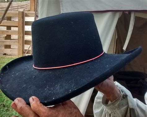 Vaquero historic cowboy hat felt hat traditional by HatsByGrizz