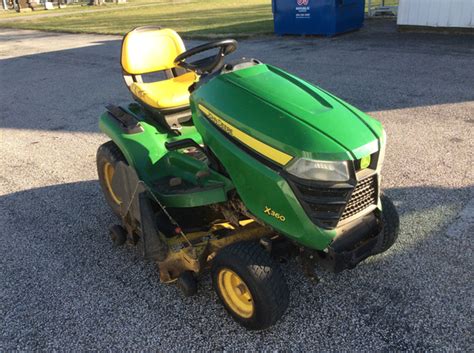 2015 John Deere X360 - Lawn & Garden Tractors - John Deere MachineFinder