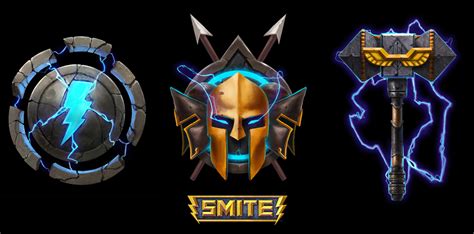 SMITE Icons and achievements on Behance