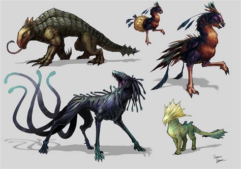 ArtStation - Alien Creature Concepts, Grace Dyer