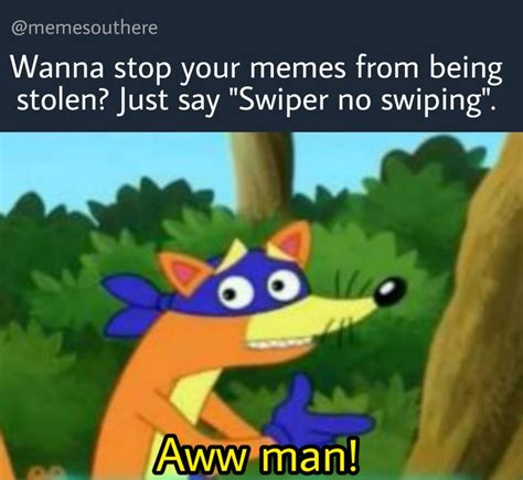 Swiper no swiping : r/memes