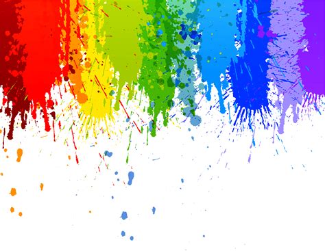 Rainbow Paint Splatter Wallpapers - Top Free Rainbow Paint Splatter Backgrounds - WallpaperAccess