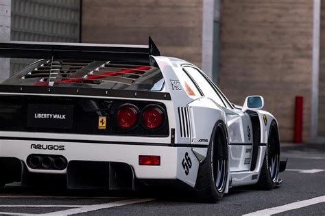 Liberty Walk widebody Ferrari F40 unveiled; Sacrilege? - The Supercar Blog