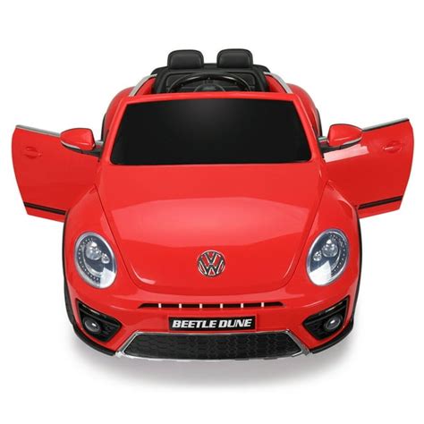 Veryke 12V Kids Ride on Car, Electric Cars for Kids, Beetle Electric Kids Ride On Cars Motorized ...