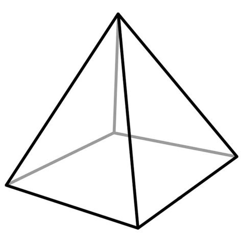 Square Pyramid - Images of Shapes