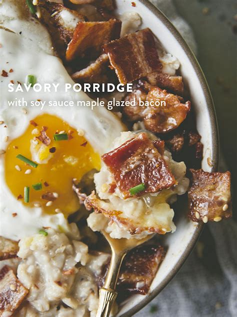 SAVORY PORRIDGE // SPONSORED BY KIKKOMAN - The Kitchy Kitchen