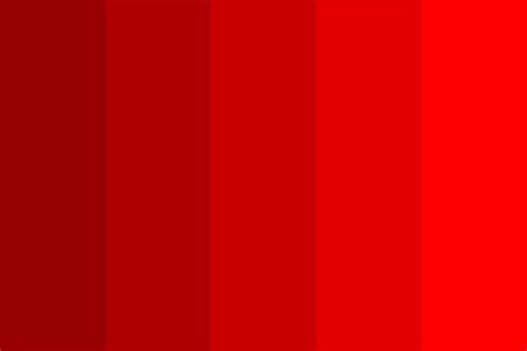 Deep Red Color Palette