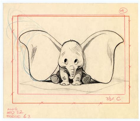 Deja View: Bill Peet's Dumbo | Disney art, Disney sketches, Dumbo drawing