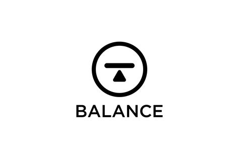 Balance Logo Design Graphic by sasa graphic · Creative Fabrica