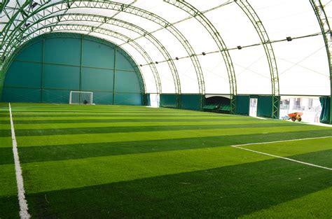 football ground covered with metal structure | Campo da calcio, Calcio ...