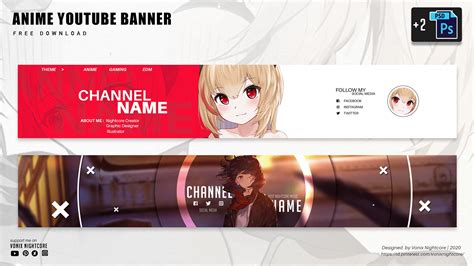 Anime Banner - Free Template :: Behance