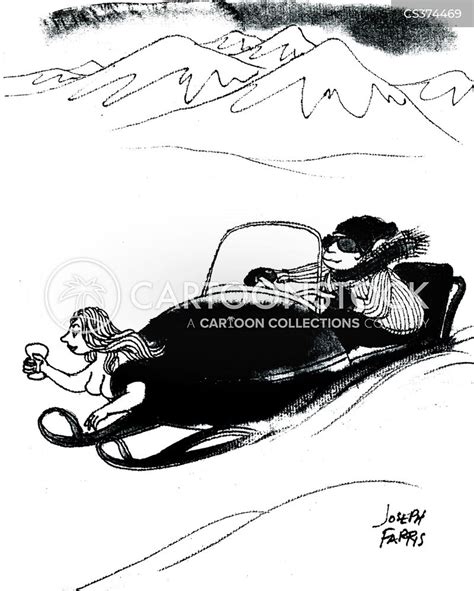 Snowmobile Cartoons and Comics - funny pictures from CartoonStock