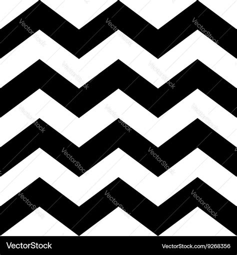 Zig zag lines seamless pattern Royalty Free Vector Image