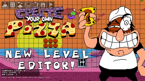 Create Your Own Pizza (NEW level editor) [CYOP] [Pizza Tower] [Mods]