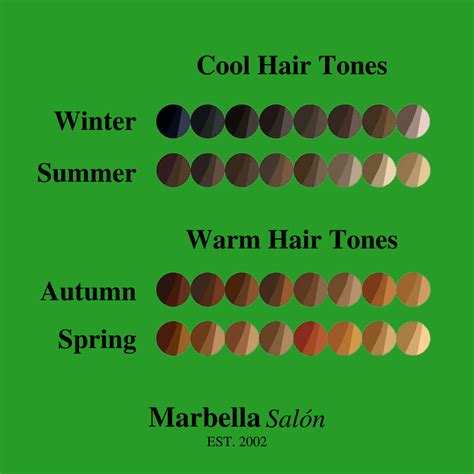 hair color chart skin tone with skin tone chart skin tones are divided - the best hair color ...