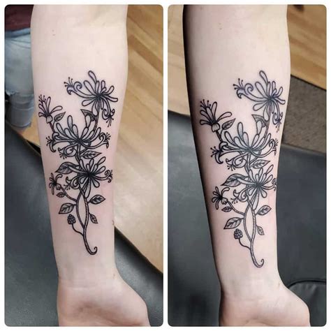 Amazing Honeysuckle Tattoo Ideas and Their Meaning