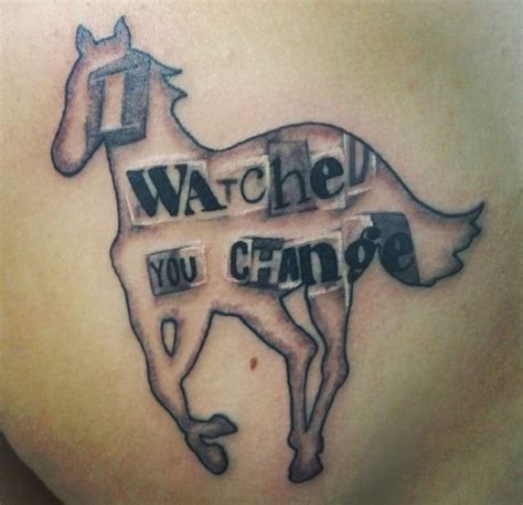 Deftones White Pony Change in the House of Flies tattoo | Deftones tattoo, Pretty tattoos ...